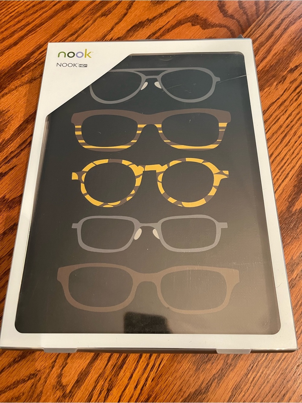Nook Tablet Cover in Black with Yellow Accent - Nook